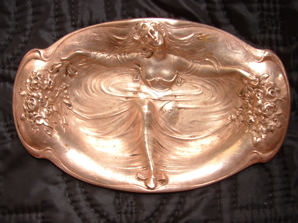 My favorite heirloom - Woman on Small Tray
