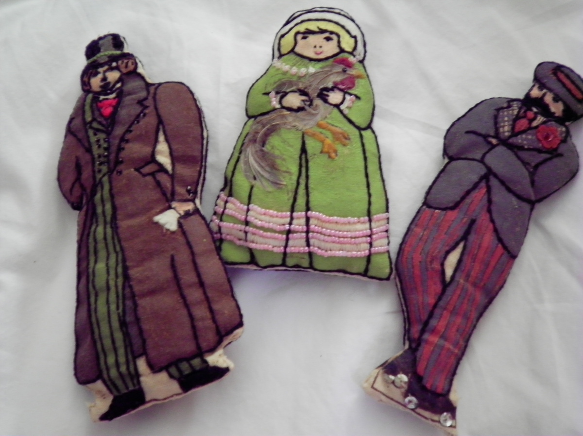 PIN CUSHIONS OR CLOTH DOLLS?