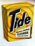 Tide advertising metal - Advertising