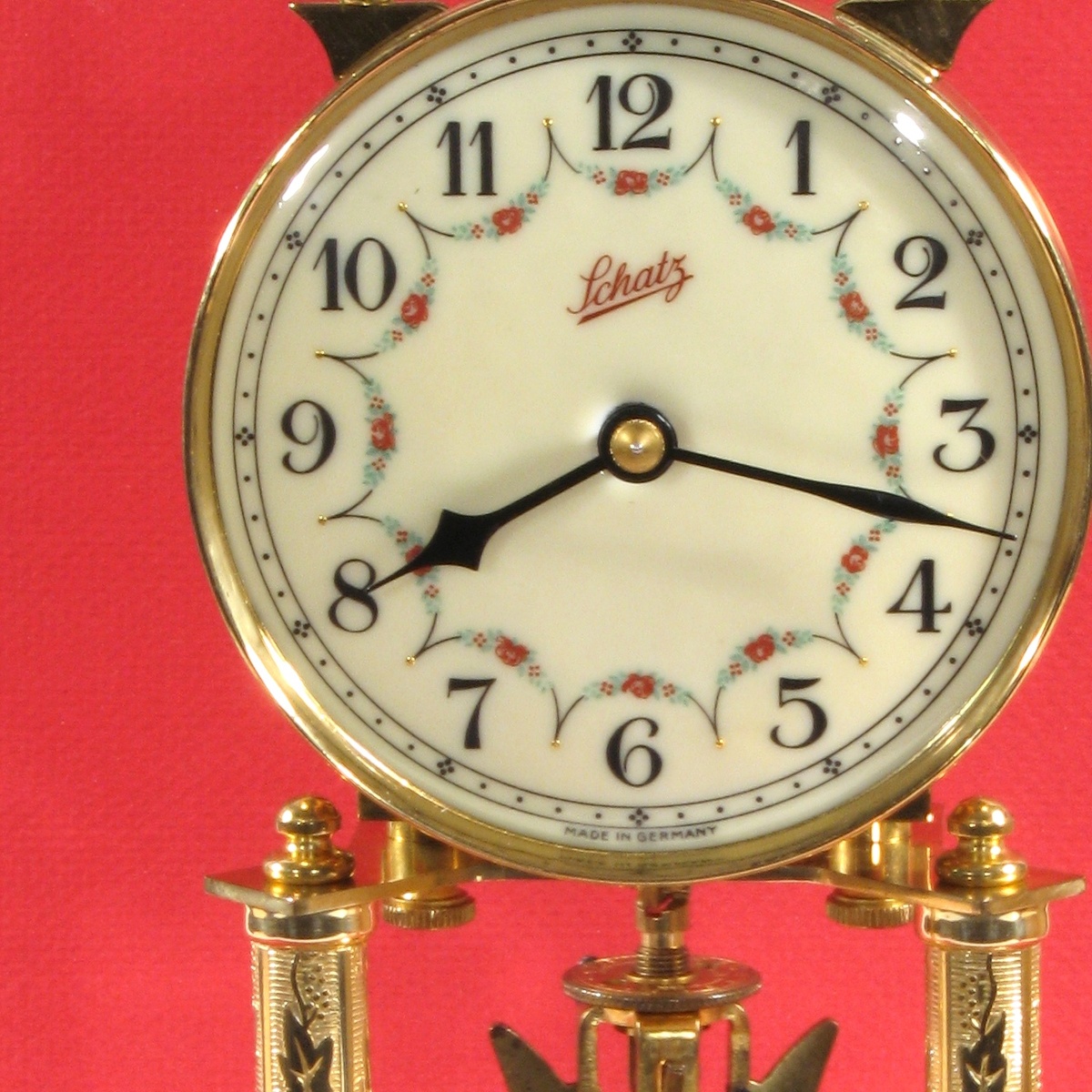 Schatz Standard 400 Day Clock (Enamel Dial), 1952
