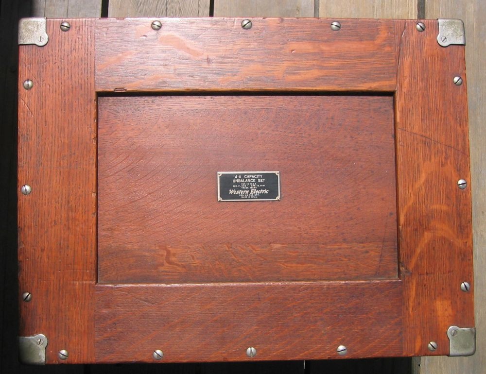 Western Electric Unbalancer Box - Telephones
