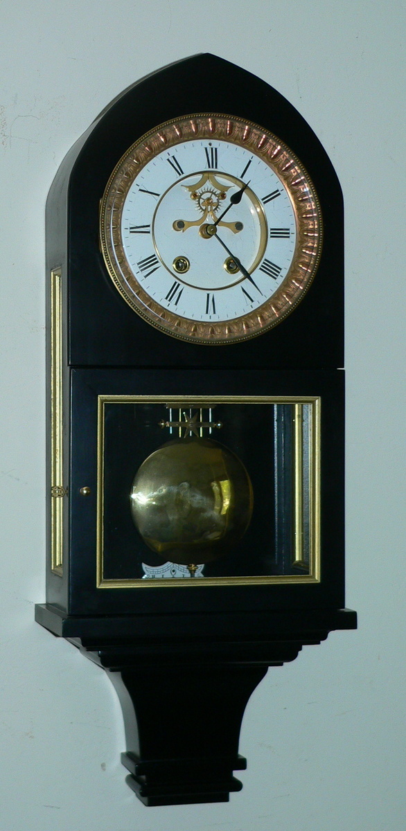 Regulator style clock I made case for