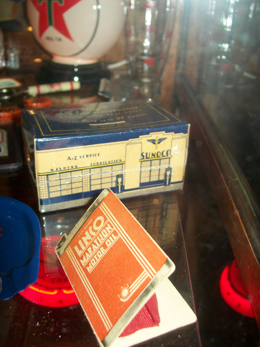 Sunoco Gas Station Bank and Linco sewing kit