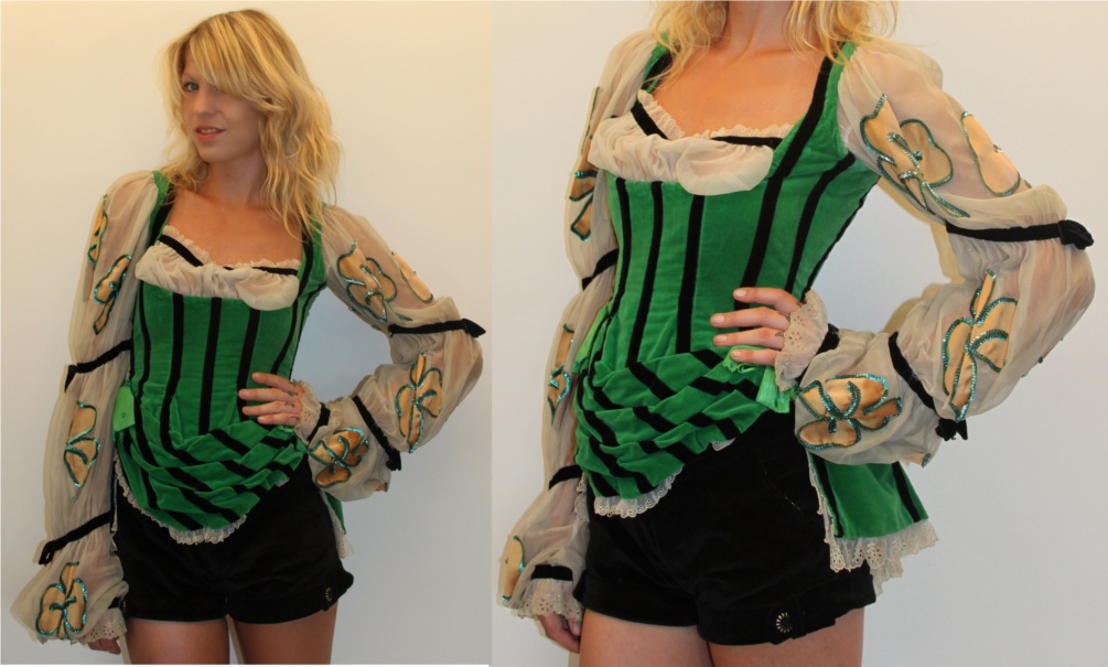 Irish Burlesque MGM? Vintage Costume - Womens Clothing