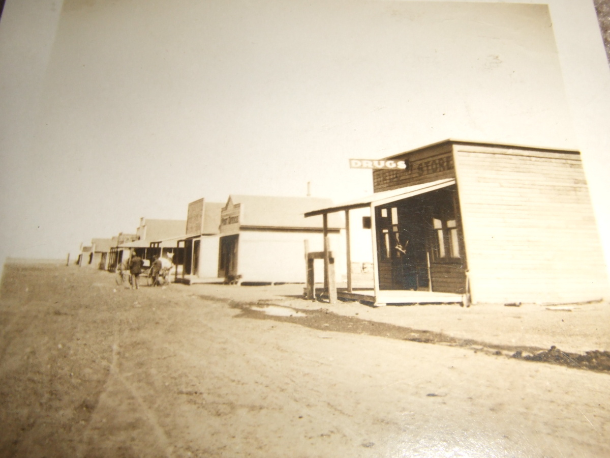 Early photograph of Bovina Texas