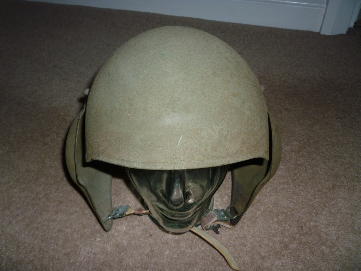 WWII US Army Air Corps M-5 Bomber Crew Flak Helmet 