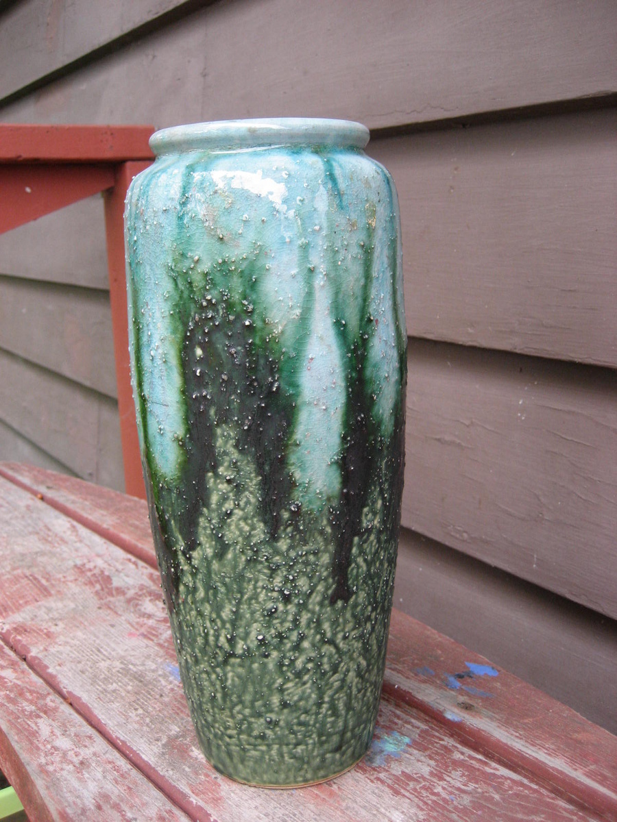 Mystery Art Pottery Vase
