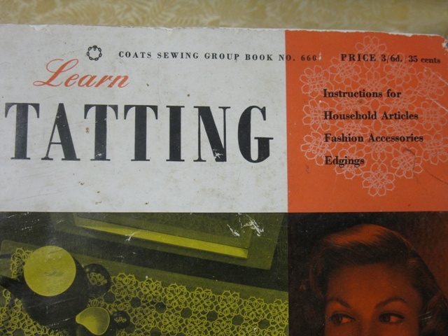 Tatting book not sure what this is