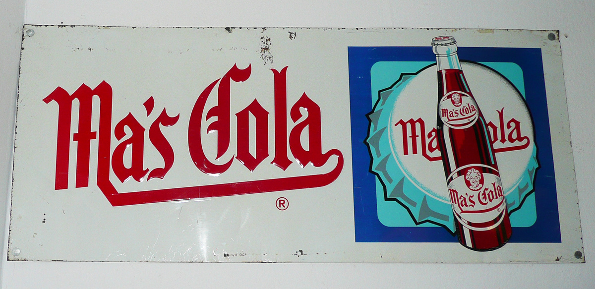 Ma's Cola Sign 