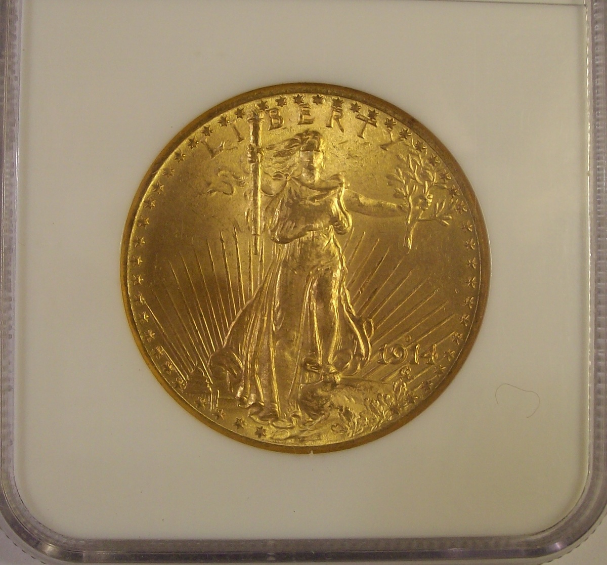 $20 U.S. Gold Saint Gaudens Double eagles 1914-D & 1915-S "With Motto"