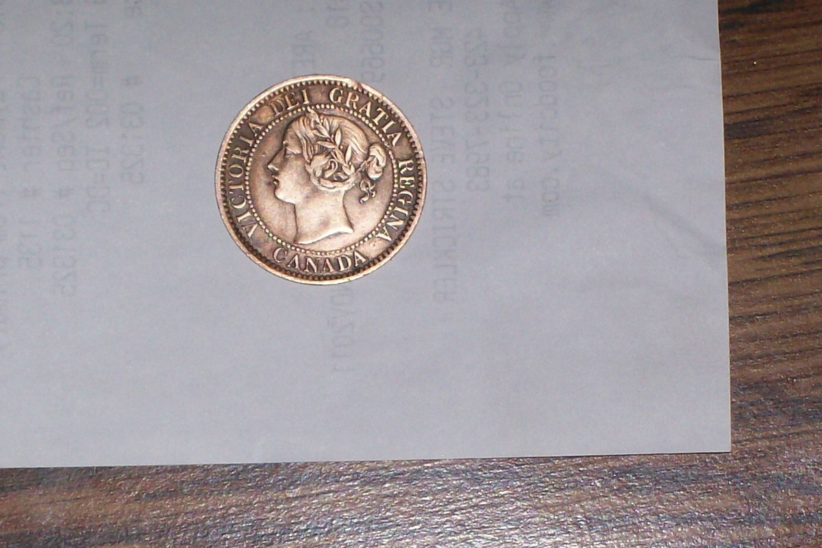 1859 Canadian Cent - World Coins