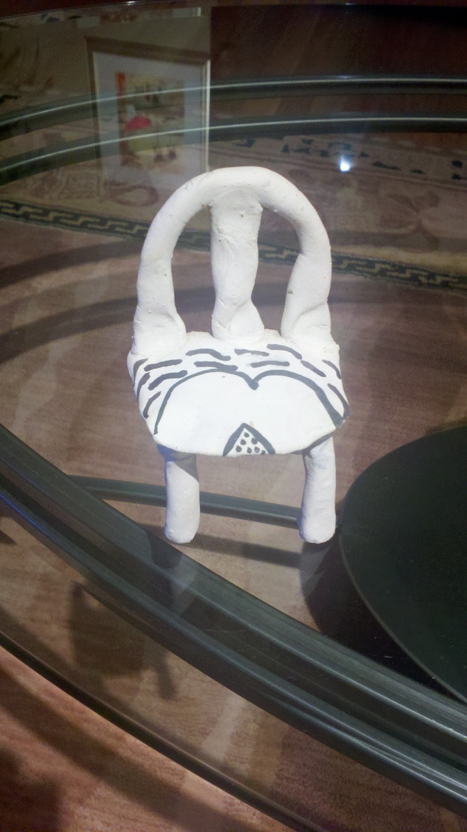 Ulrica Hydman-Vallien ceramic chair