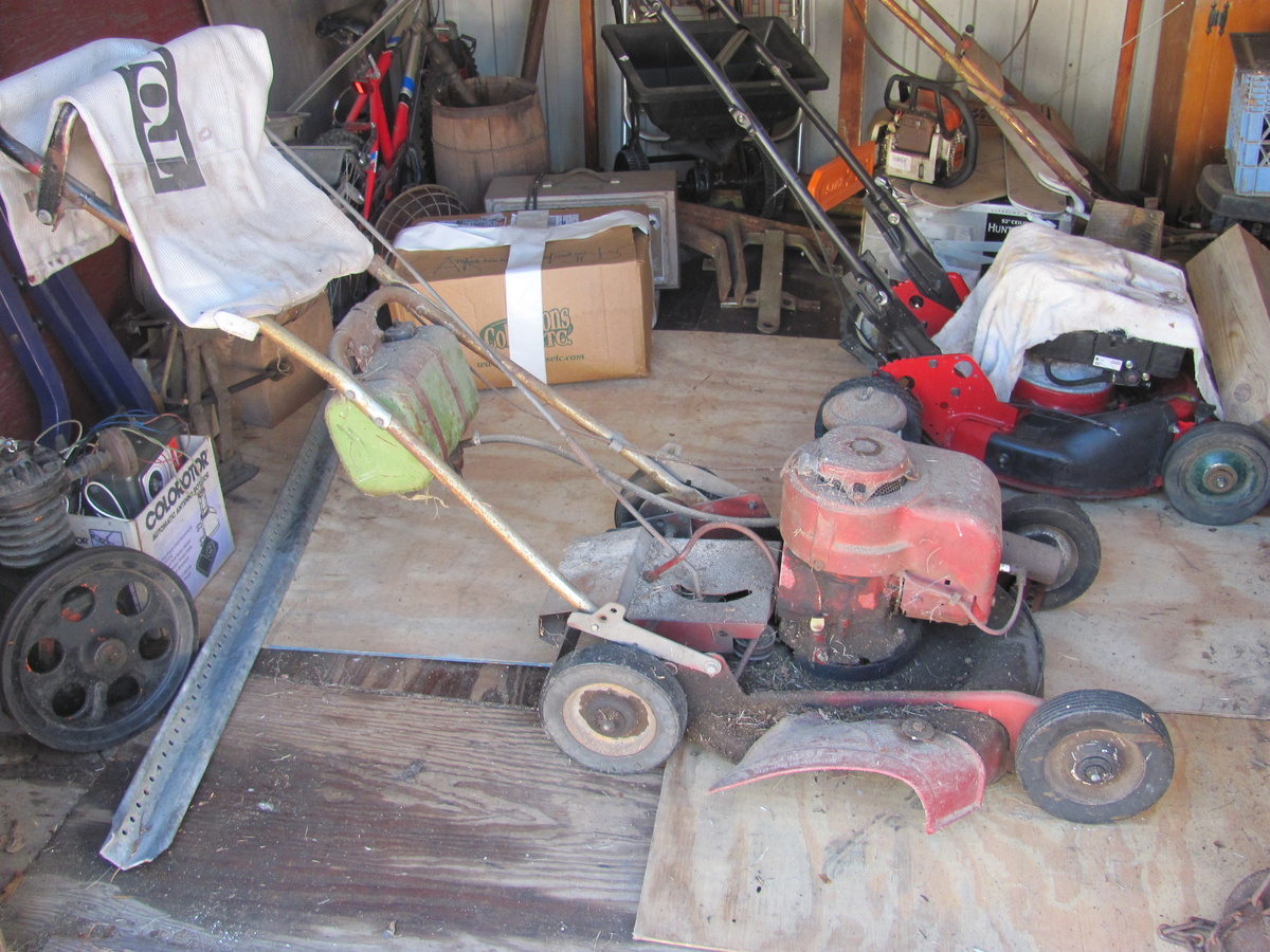 the 1969 Toro Commercial 23000, 21" Whirlwind Hevi-Duty Lawnmower with a factory Tecumseh V50 motor, and original bagger.