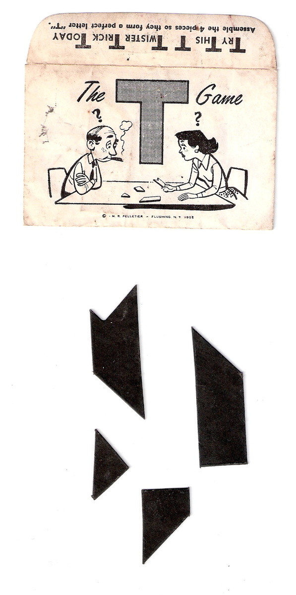 The 'T' Game Novelty, Salesman Toy