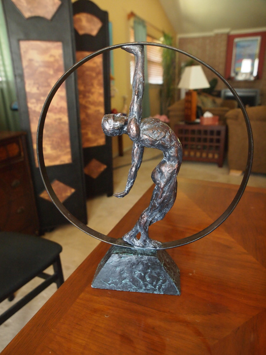 "Exposition of Strength" Bronze and Iron 1920's 