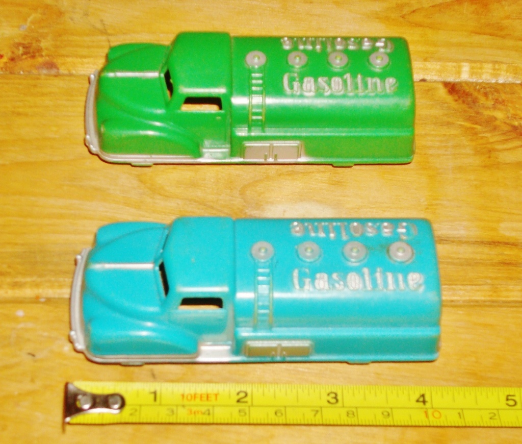 2 Tootsie Toy Gasoline Trucks - Model Cars