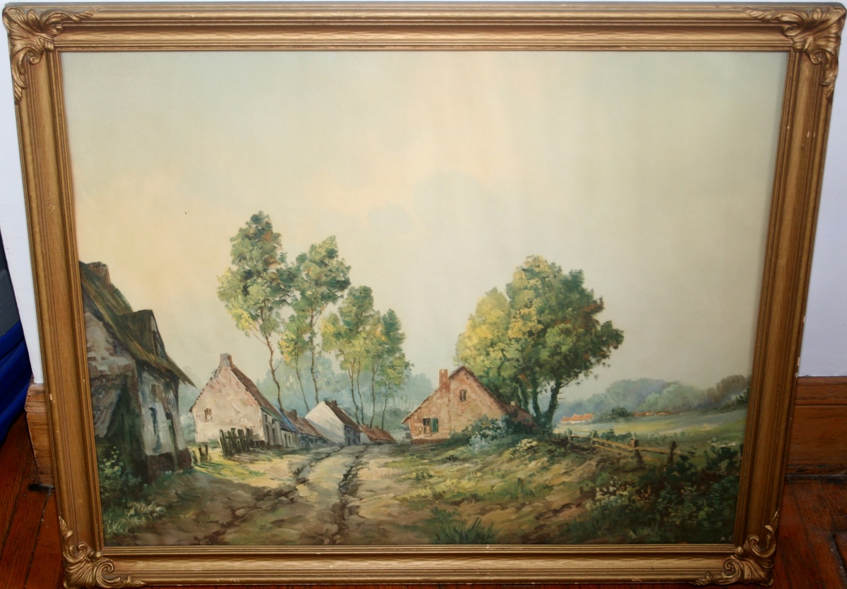 Large Framed Print Identifcation 