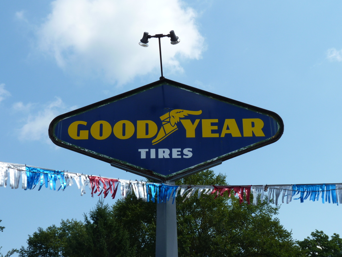 Goodyear sign