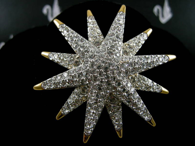 swarovski brooch