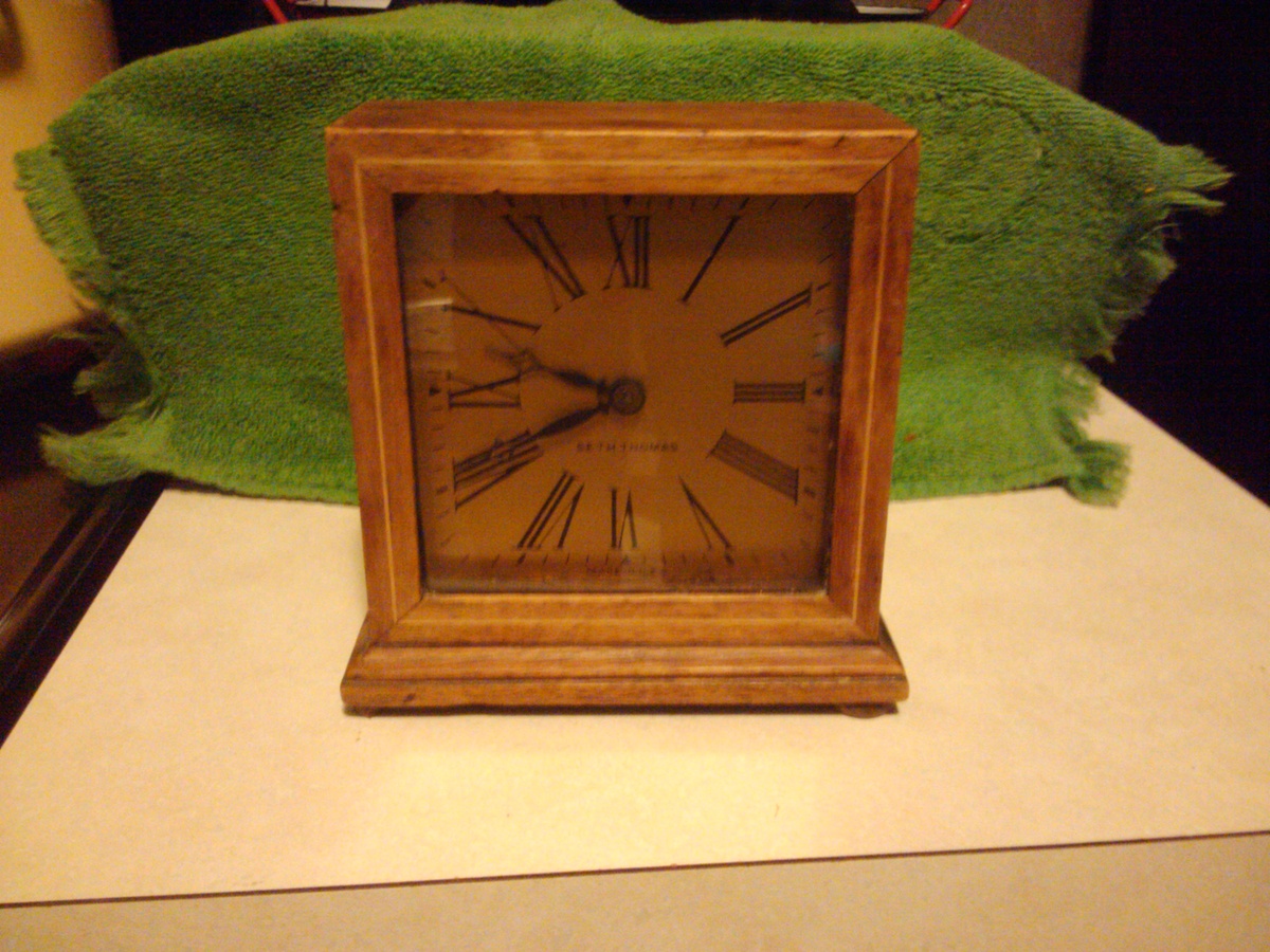 Rare Wind Up Seth Thomas Clock Looks like its signed Seth and dated 6/22/25