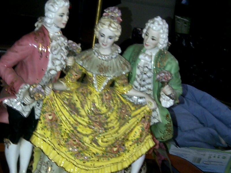 Vintage victorian lamp