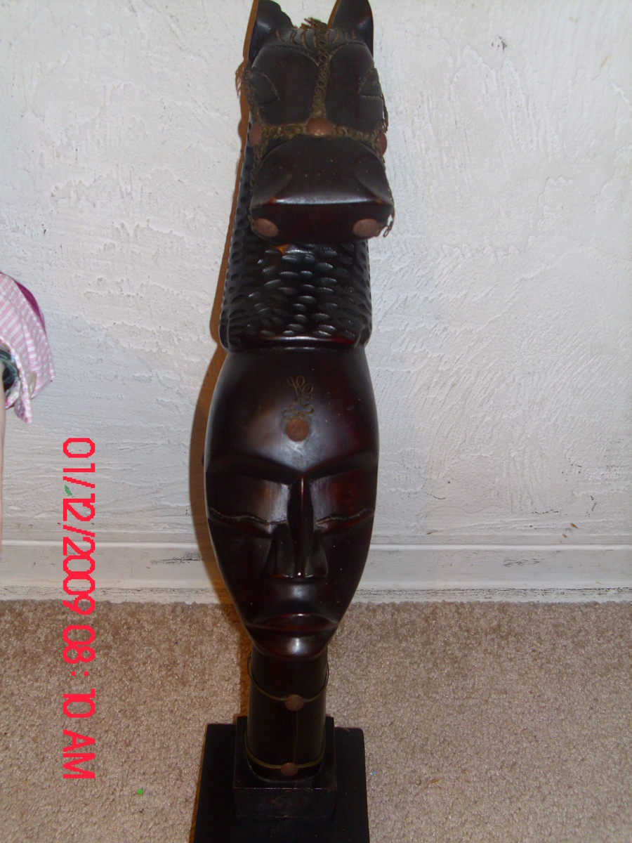 My first wooden art