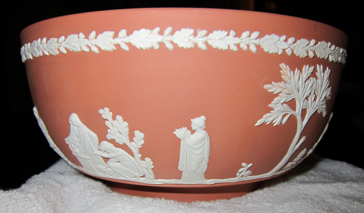 Wedgwood 8" Terracotta jasperware bowl