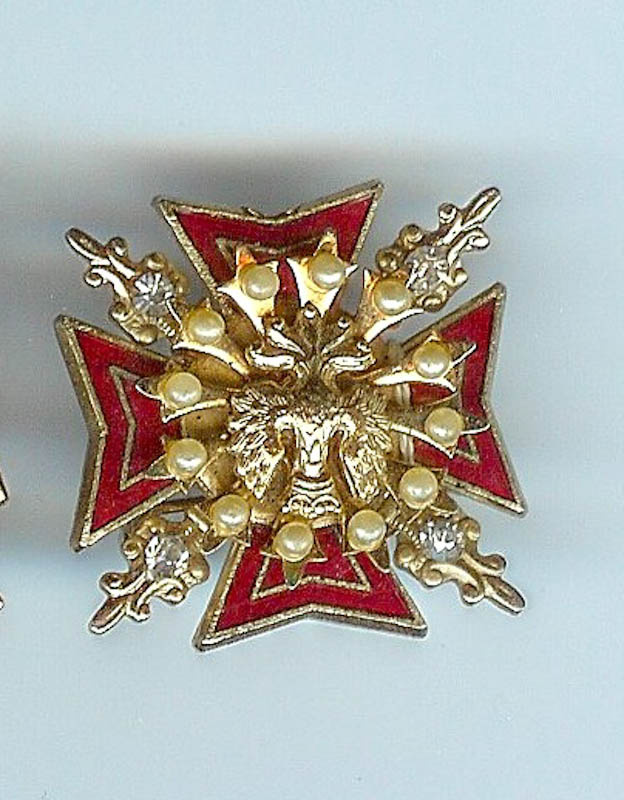 Help With Coro Cruciform Pins Please. WWII?