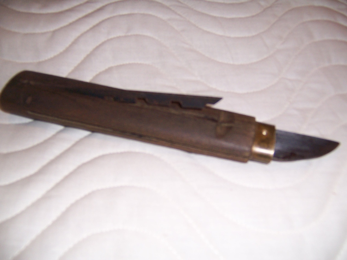 very old germen lock knife