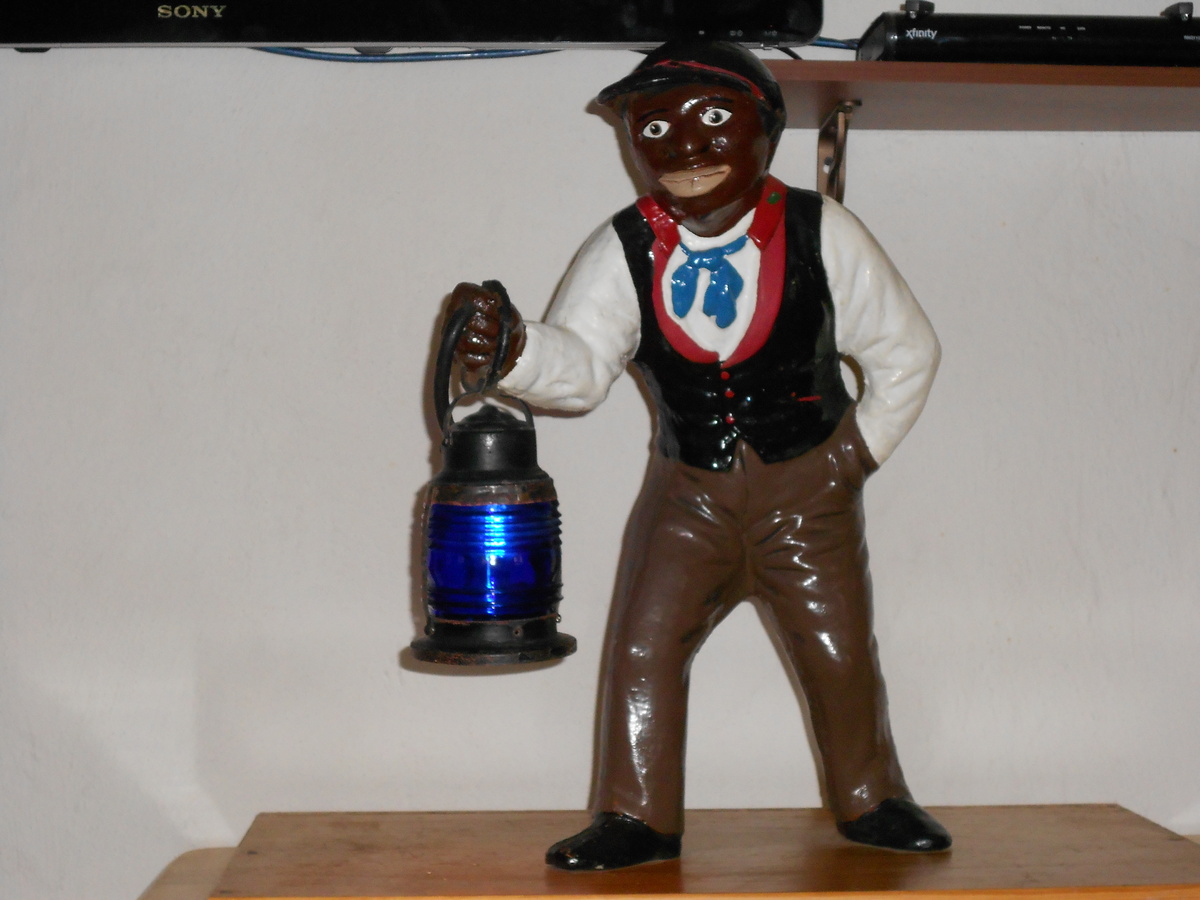 Lawn Jockey - Railroadiana