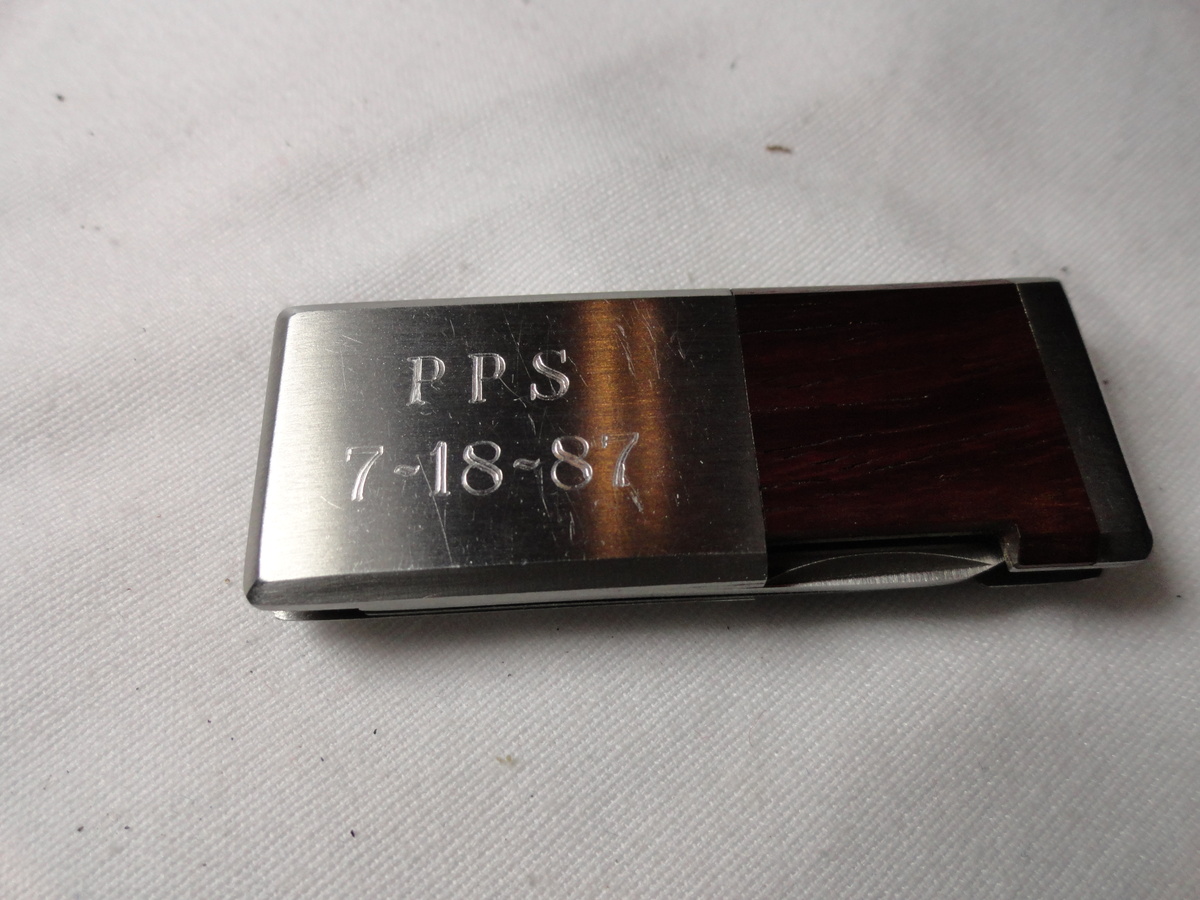 Dated Gift Knife ... This is a Modern ... Quality ... GIFT KNIFE -- KERSHAW 1987