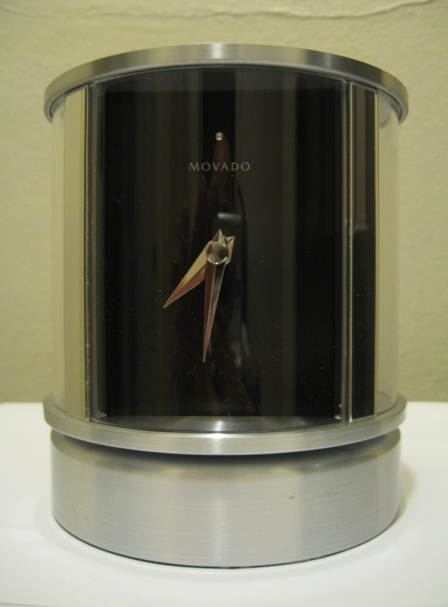 MOVADO CLOCK ,THERMOMETER,HUMIDITY, PICTURE FRAME ( CORP GIFT) - Clocks