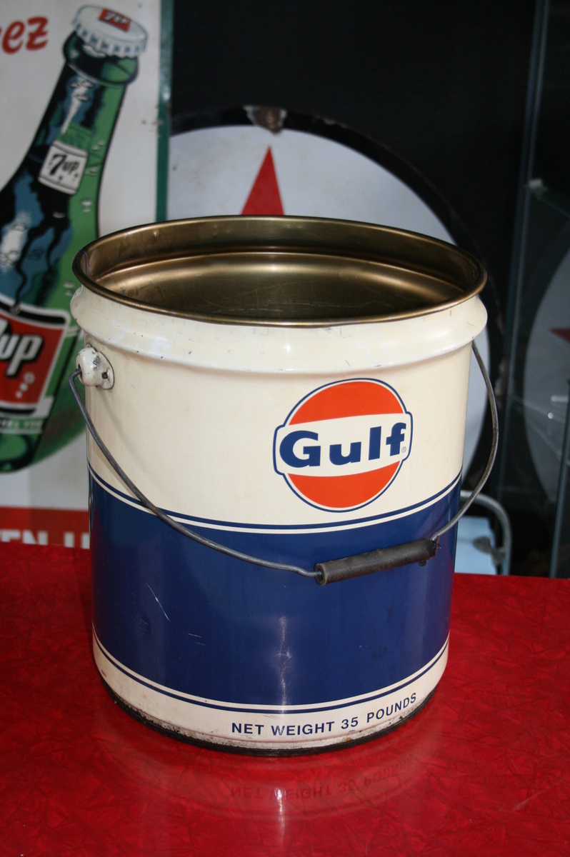 gulf oil can - Petroliana