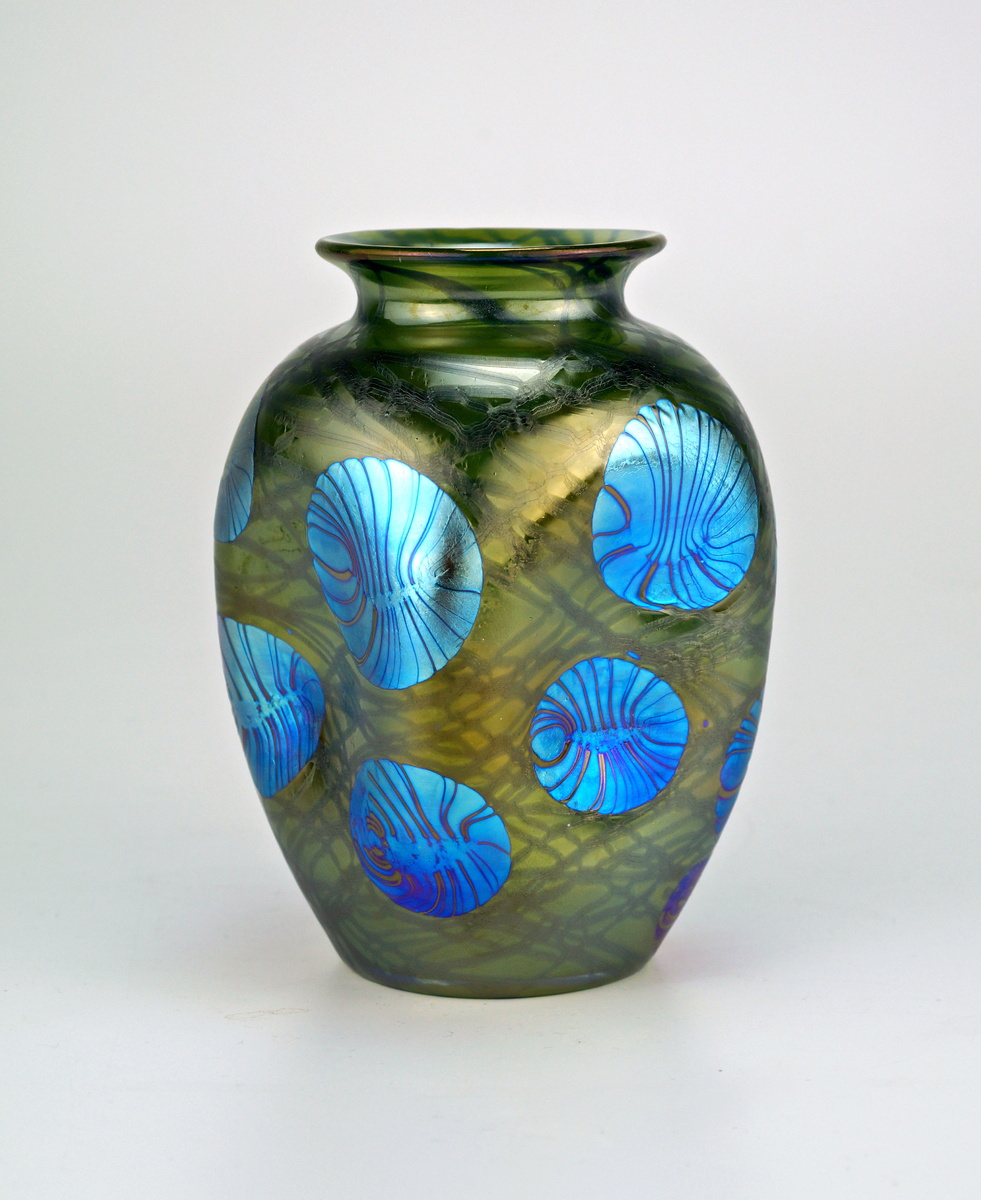 signed Loetz Phänomen Genre 1/215 circa 1902  - Art Glass