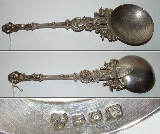 Wembley Exhibition silver Spoon