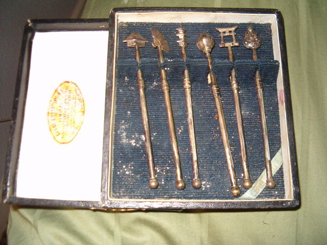 my hat pins from Japan - Asian