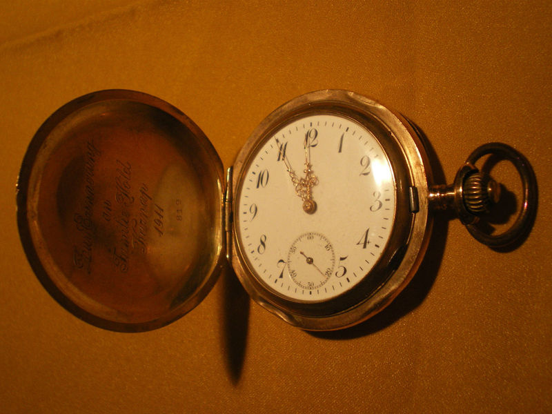 14 carat gold German made pocket watch??? - Pocket Watches