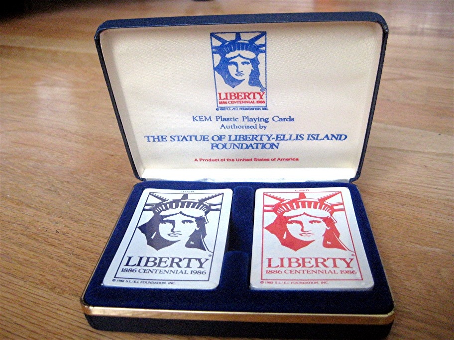 Kem cards Liberty Centennial - in wrapper