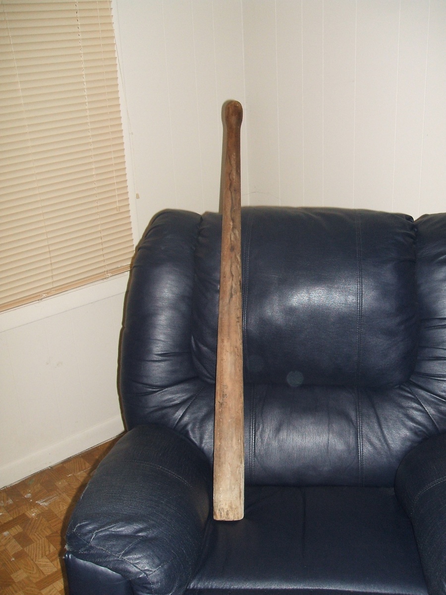 antique baseball bat