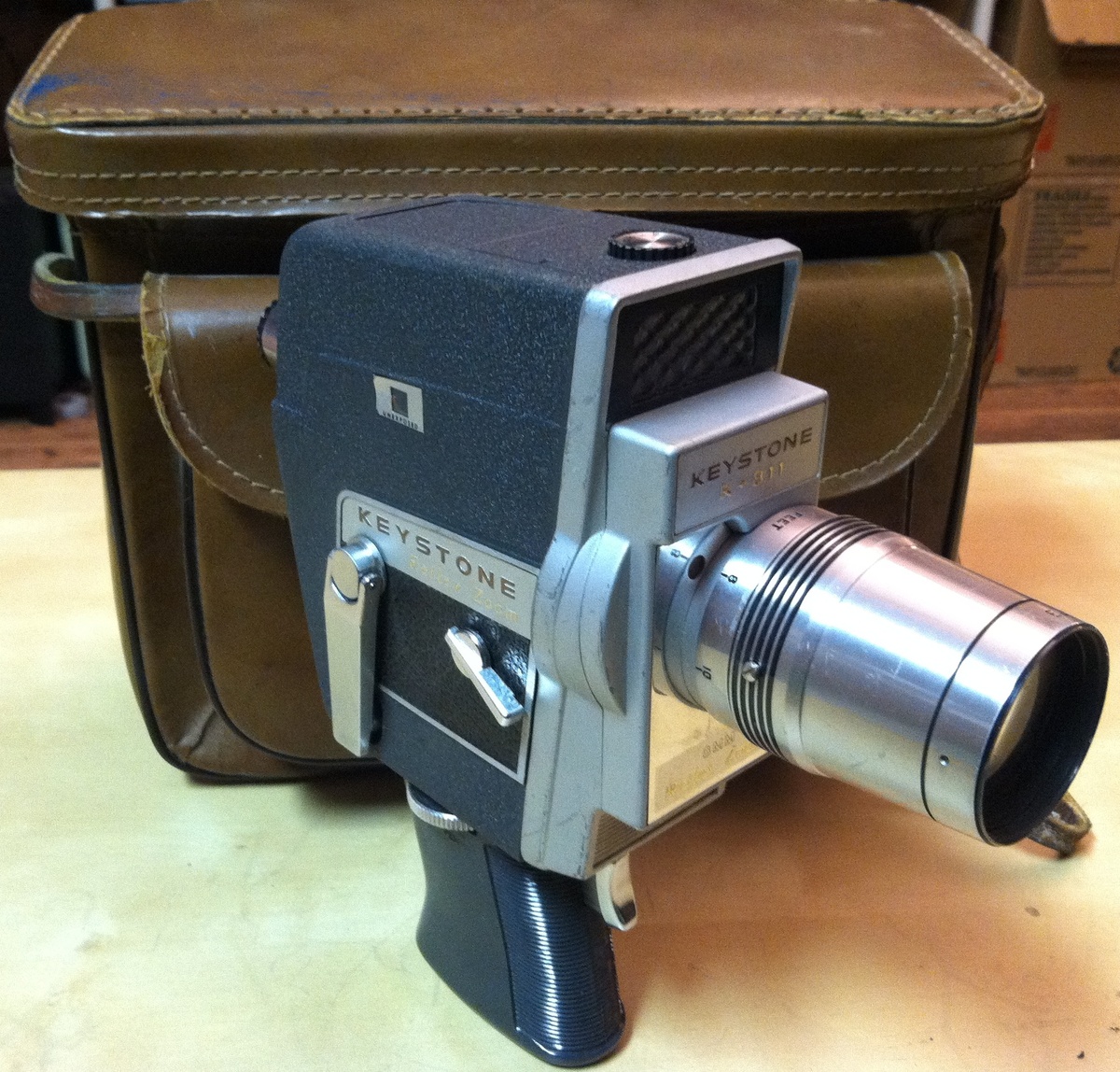 Keystone K-811 8mm Windup Camera