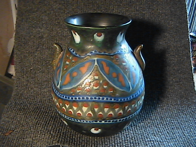 Gouda Pottery Holland Vase "What Does the Mark Mean?"