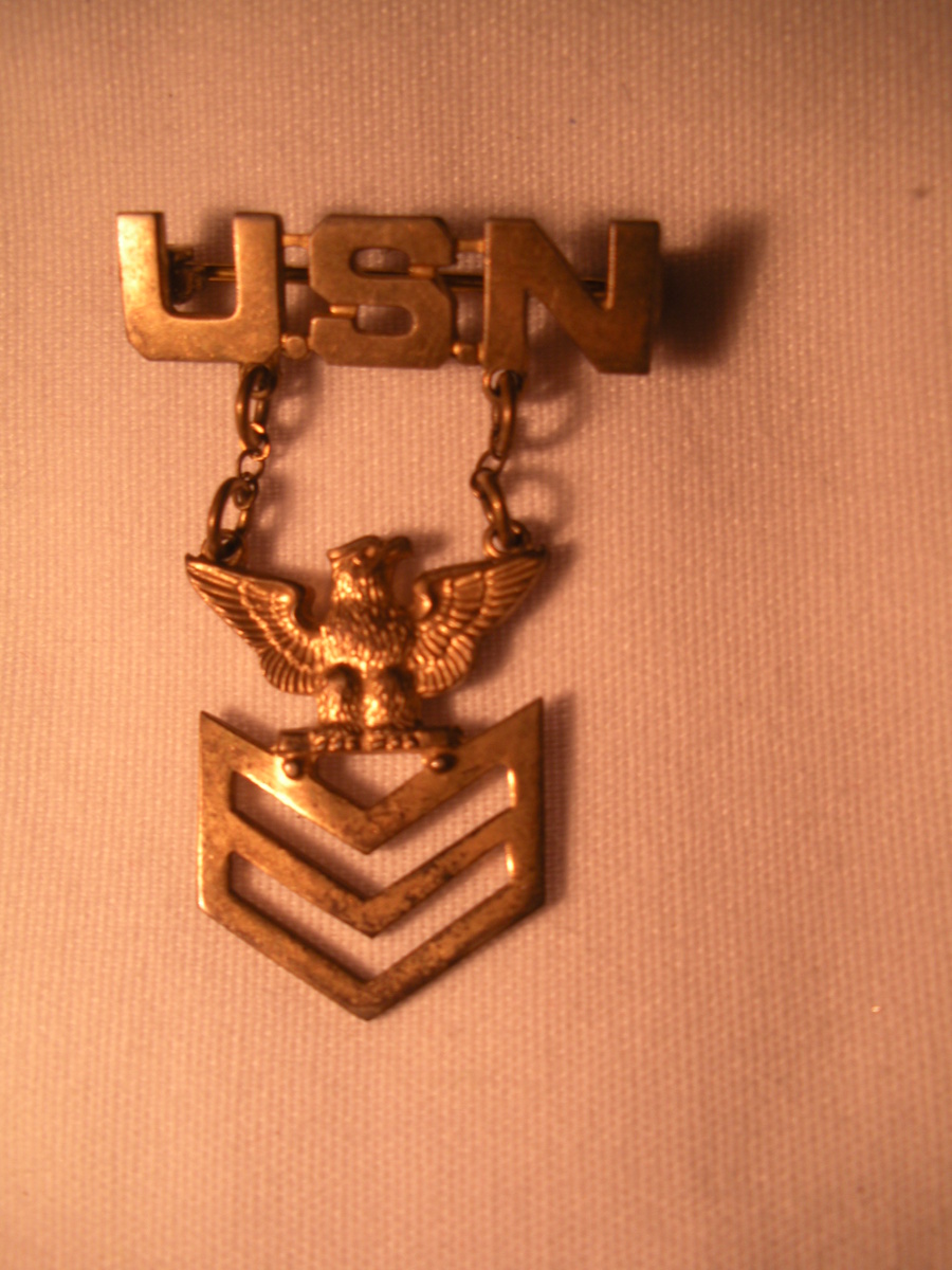 United States Navy Petty Officers Second Class SWEETHEART PIN