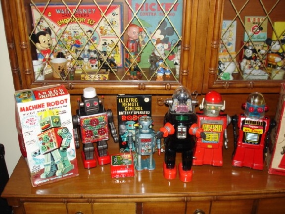 A few Japanese Robots from 1950's -  60's