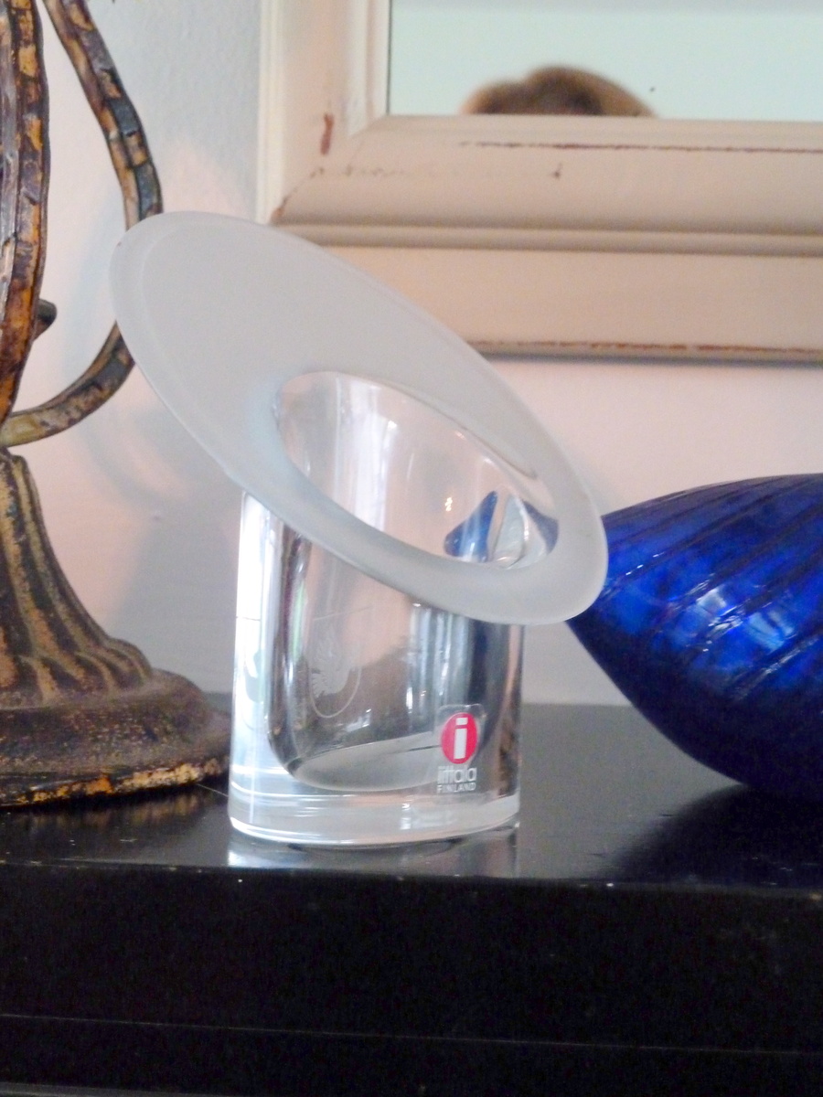 Pair of mystery Iittala candle holders?
