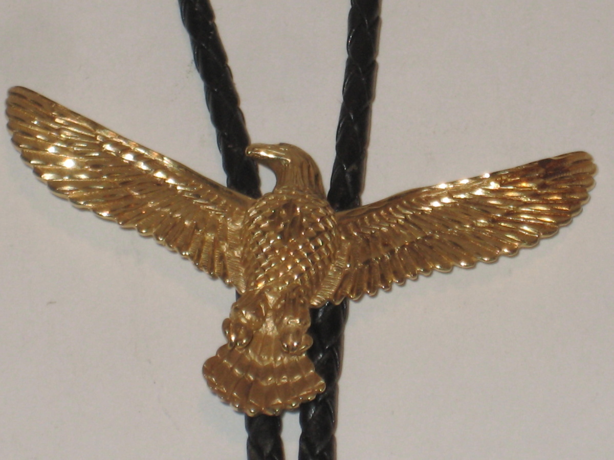 Eagle Bolo 14kt Gold