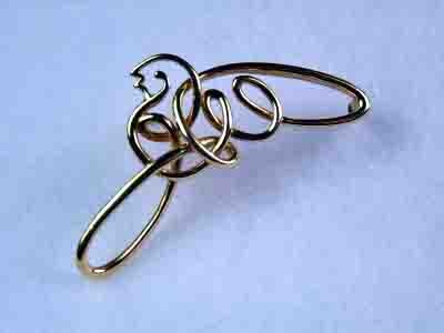 Newly aquired Paloma Picasso "RARE" Dove Brooch in 18K Circa 1983