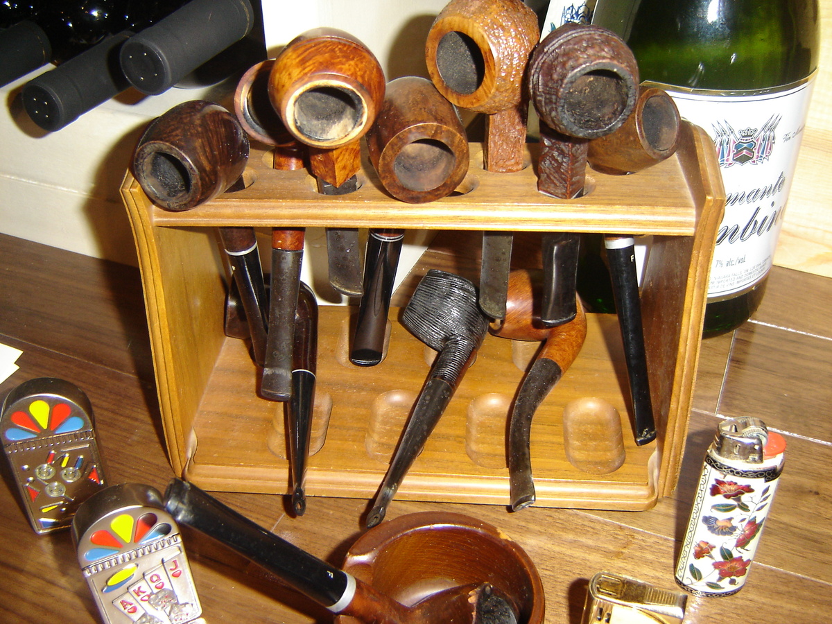 Pipe collection.