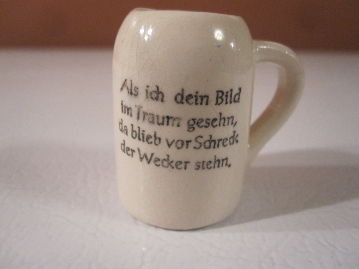 Miniature Porcelain Mug - China and Dinnerware