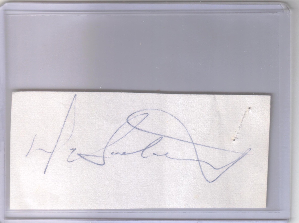 Unknown New York Rangers Autograph - Hockey