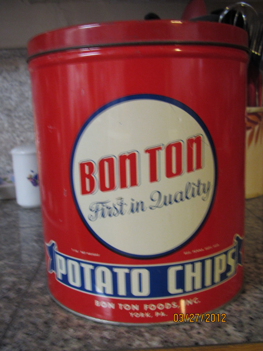Bon Ton Potato Chip Container